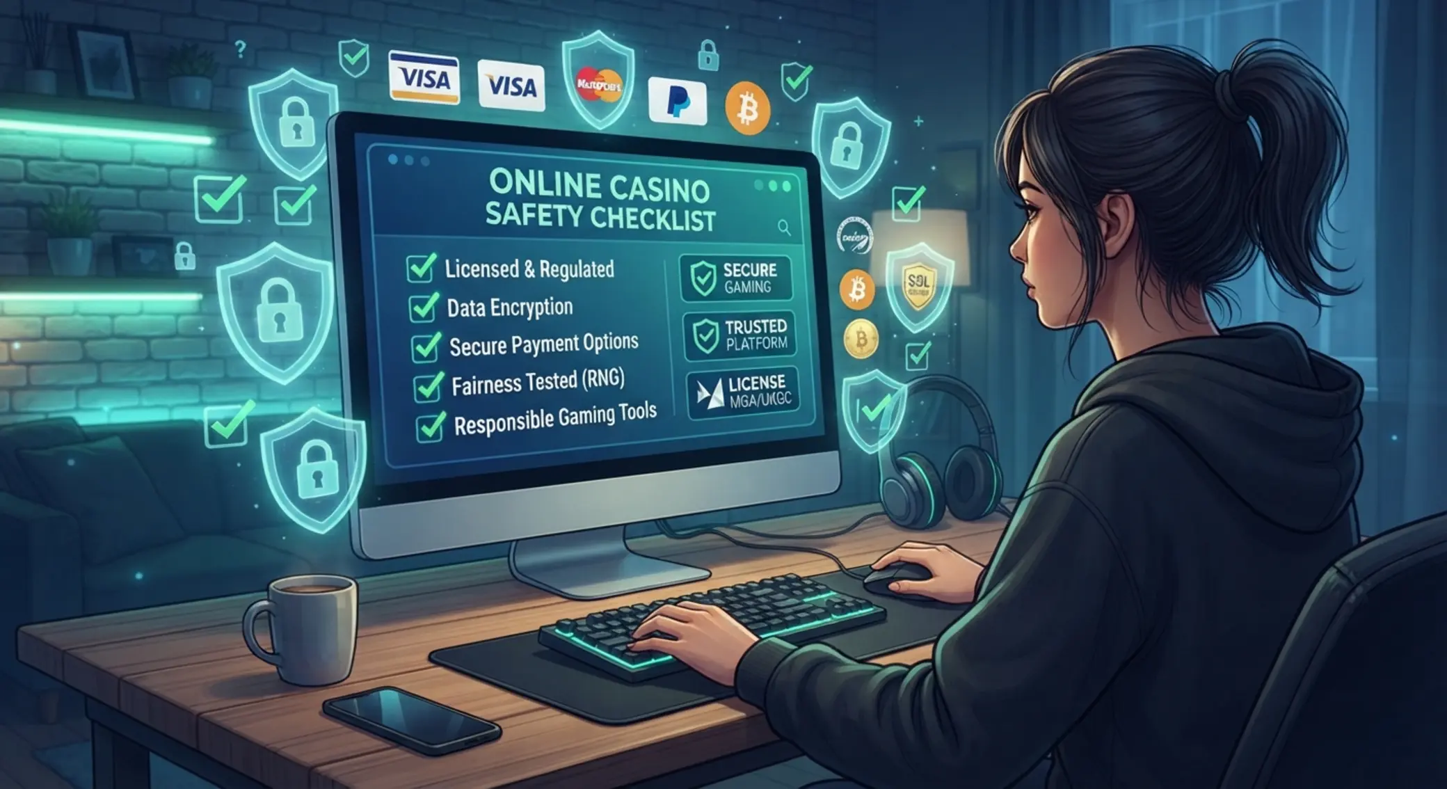 Checklista bezpieczeństwa kasyna online